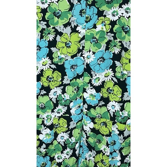 Women's‎ ZARA Floral Satin Sexy Bodysuit Blouse Sz S Black Green New With Tags - Picture 8 of 8